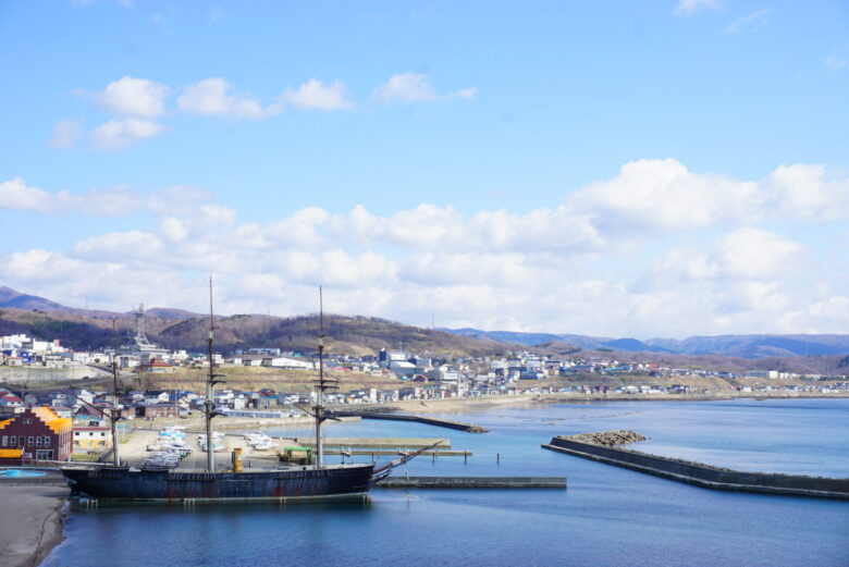 江差_かもめ島_開陽丸