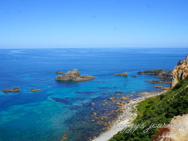 島武意海岸_海岸線