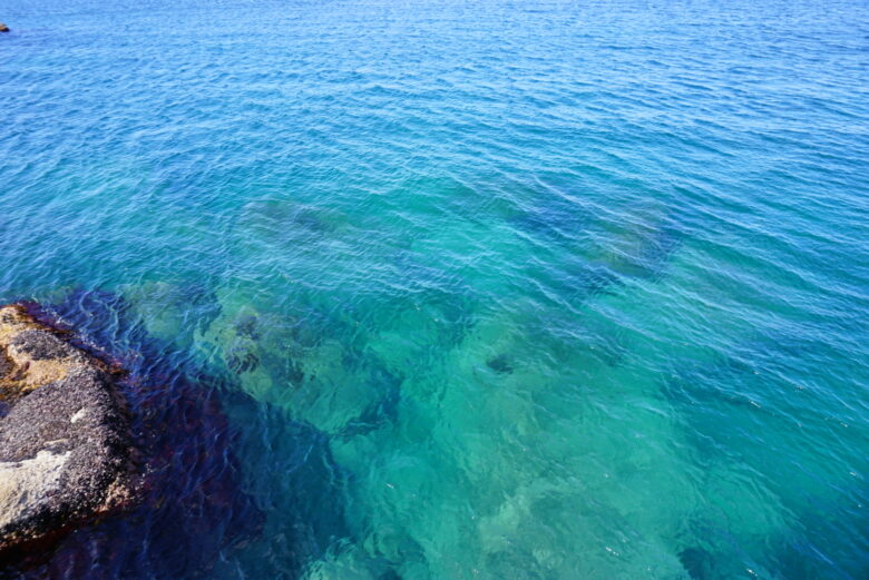 江差_かもめ島_海