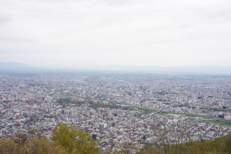 藻岩山_昼
