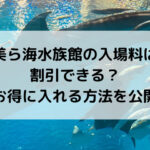 美ら海水族館、入場料、割引