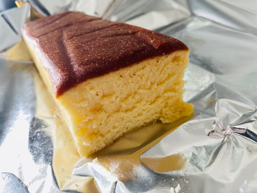 酒カステラ_断面