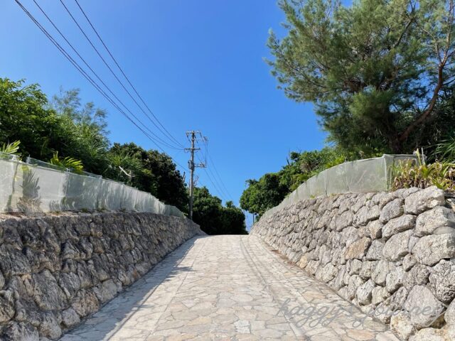 水納島_道路