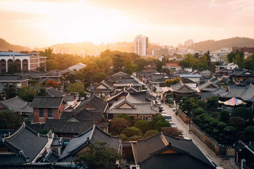 韓国の景色