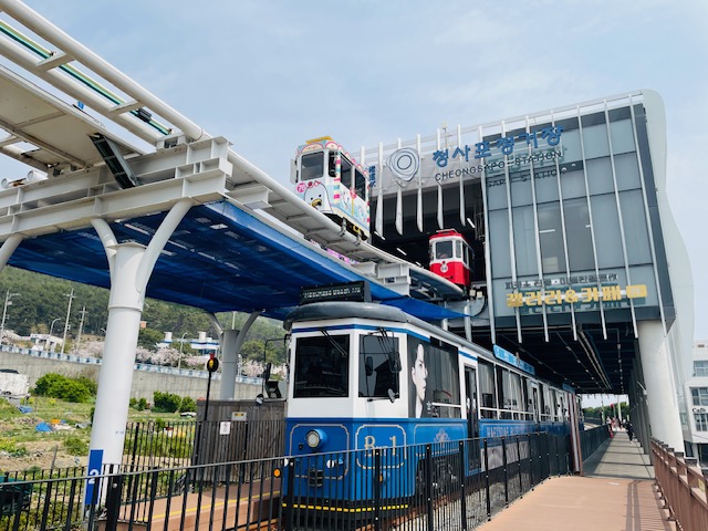 海雲台ビーチ列車