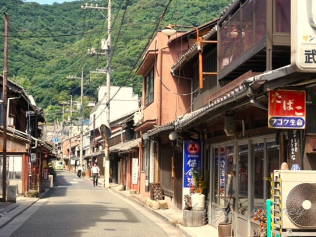 鞆の浦,街並み