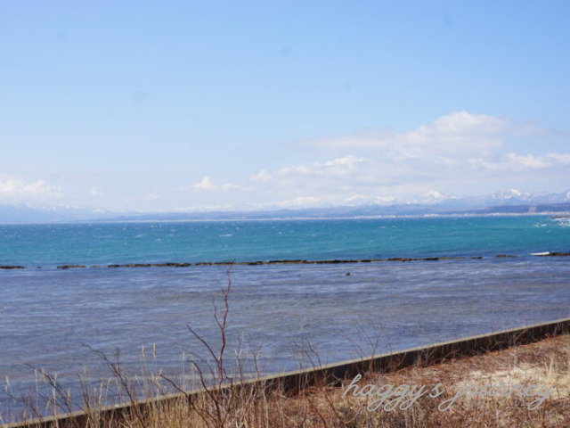 函館近郊の海