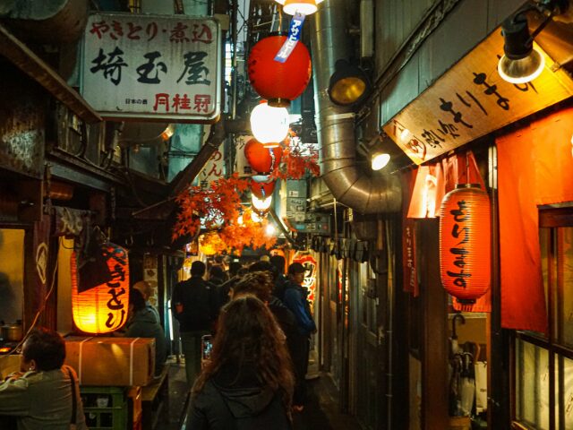 日本、飲み屋街