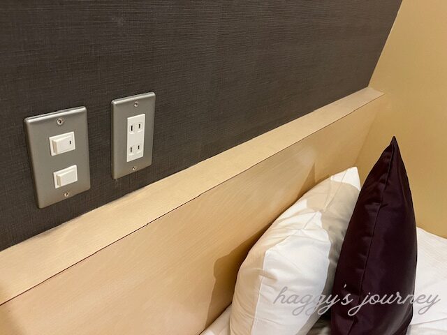 函館十字屋ホテル、コンセント