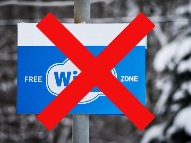 フリーWiFiの不便