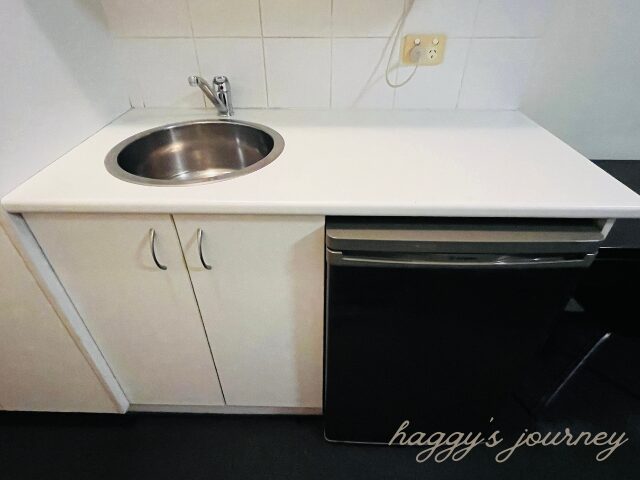 Cityview Studio Accommodation、冷蔵庫