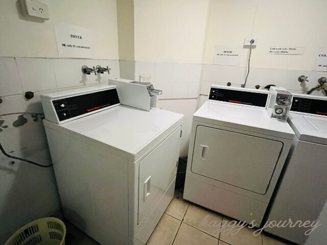 Cityview Studio Accommodation、ランドリー
