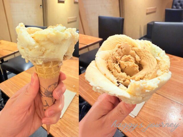 パンプローナ、ジェラート屋さん
