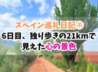 スペイン巡礼、独り歩き