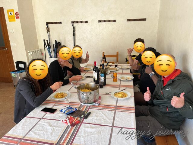 ホンタナス、夜ご飯