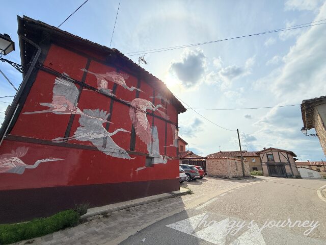 アヘス、可愛い建物