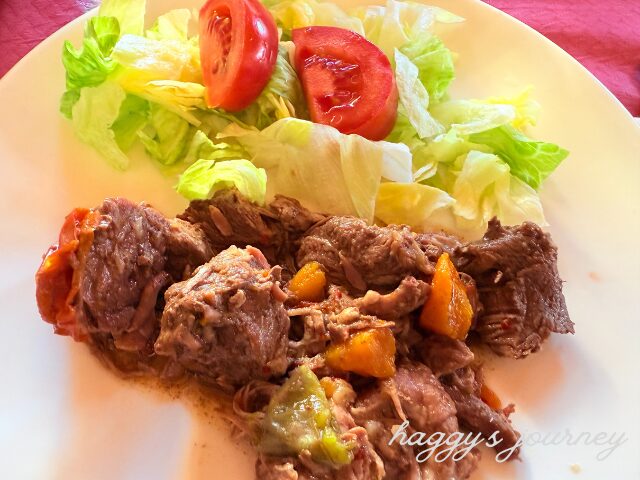 ボアディージャ・デル・カミーノ、アルベルゲ、ディナー