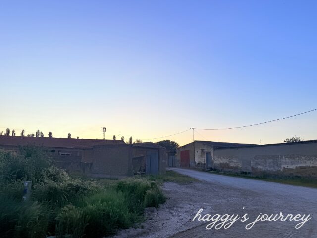 ボアディージャ・デル・カミーノ、朝