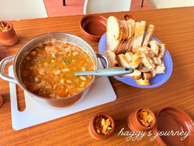 スペイン巡礼、手料理