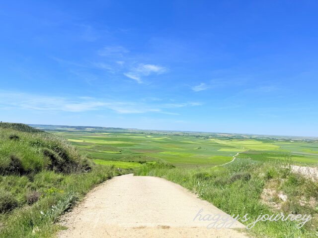 スペイン巡礼、下り坂