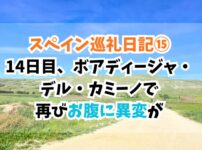 スペイン巡礼、ボアディージャ・デル・カミーノ