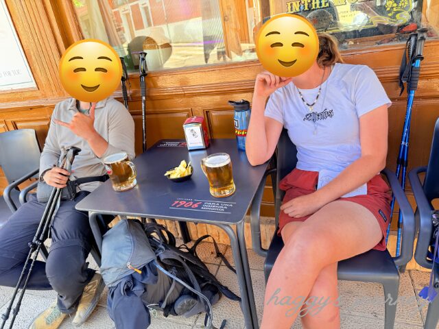 サアグン、ビール休憩