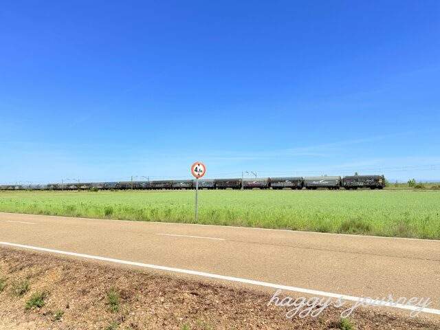 スペイン巡礼、列車