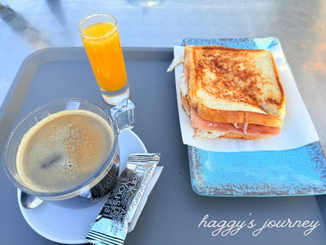 スペイン巡礼、朝食