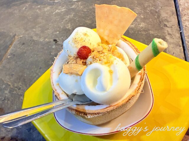 ホーチミン、ココナッツアイス