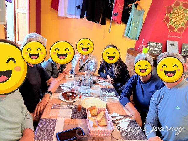 フォンセバドン、アルベルゲ、コミュニティディナー