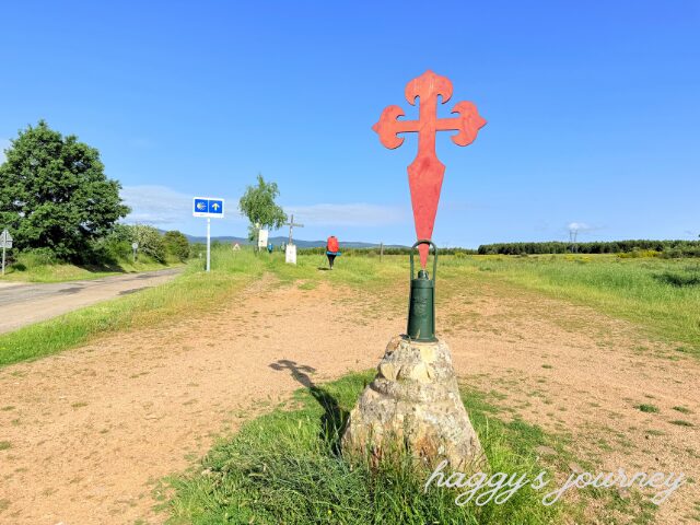 スペイン巡礼、十字架
