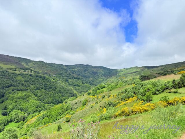 オセブレイロ峠、絶景