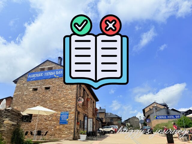 アルベルゲ、ルール