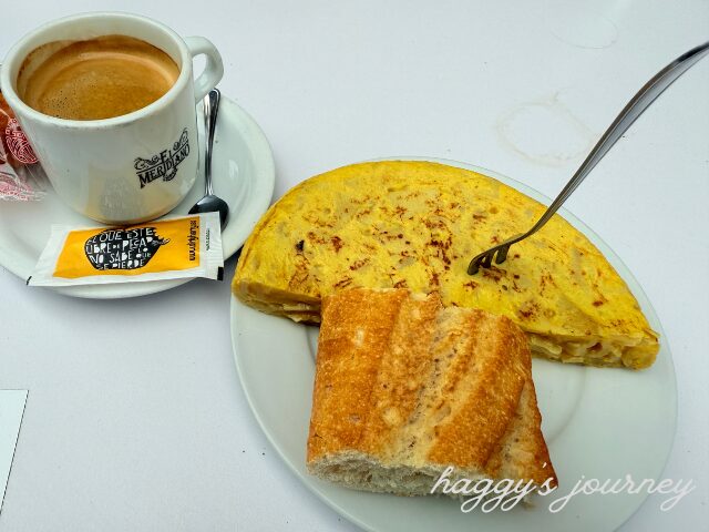 スペイン巡礼、モリーナセカ、トルティージャ