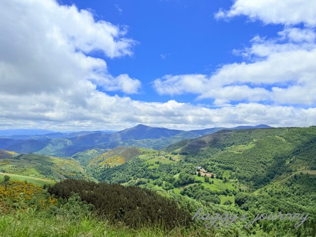 オセブレイロ峠、絶景