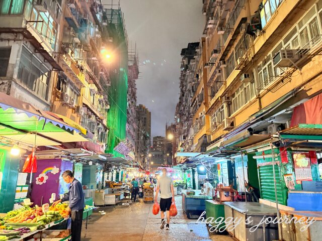 香港の夜