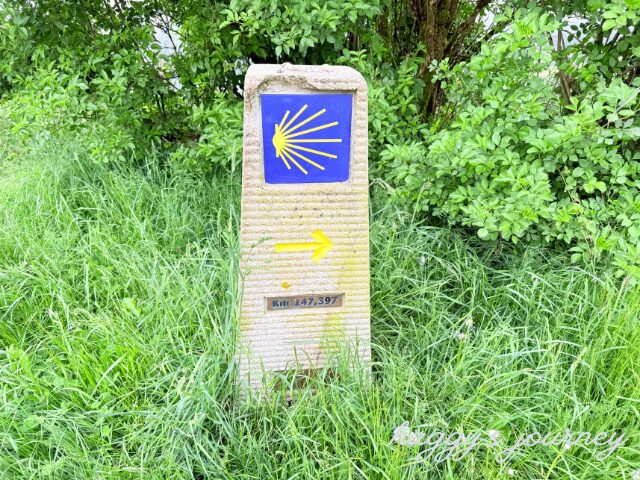 スペイン巡礼、残り147km