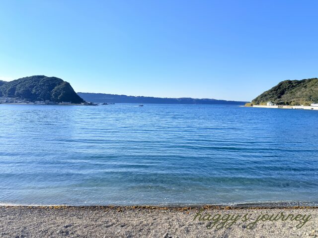 熊野古道、大辺地、海