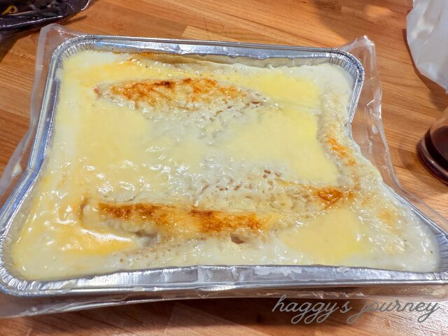 Diaで購入したラザニア